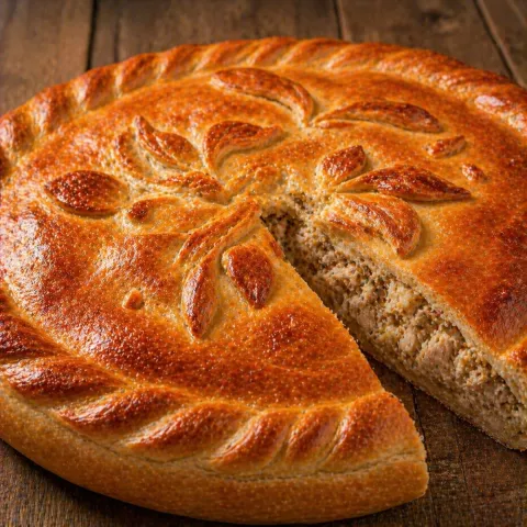 Большой закрытый пирог