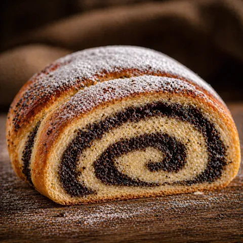 Рулет с маком