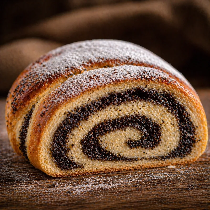 Рулет с маком